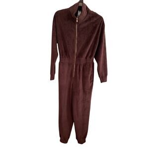 Fabletics Chocolate brown jumpsuit - L